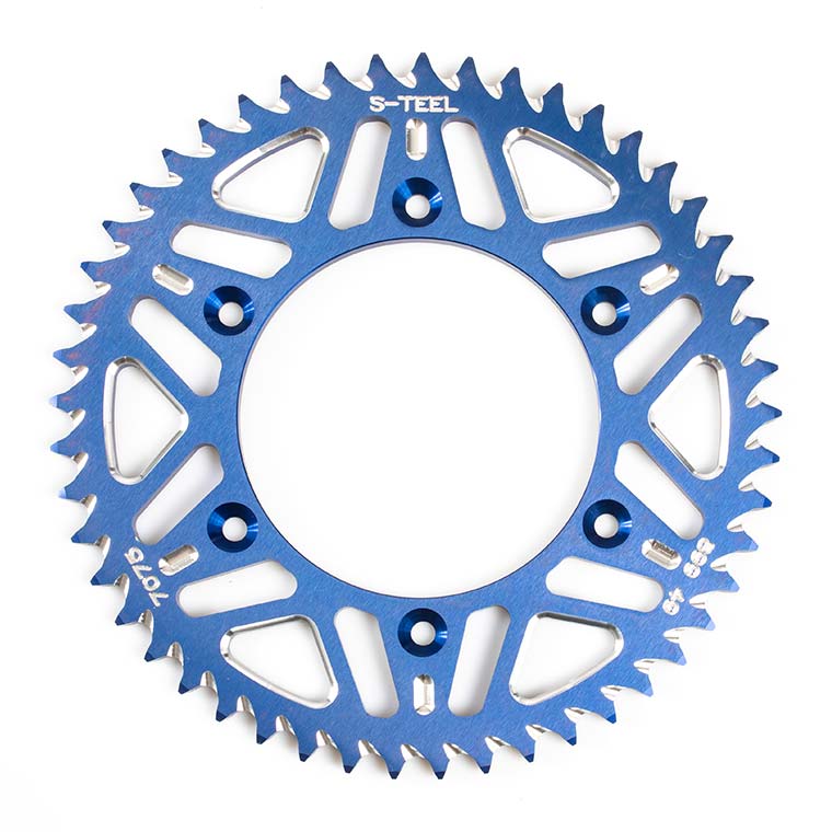 Aluminium Sprockets - Blue