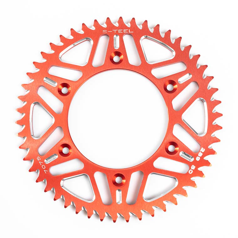 Aluminium Sprockets - Red