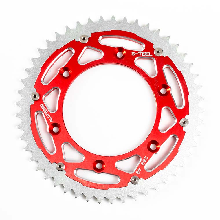 Bi-Metal Sprockets - Red Bi-Metal Sprockets - Red