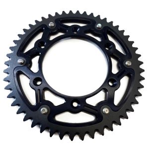 S-TEEL Rear Sprocket 'Alu Ferro' Black