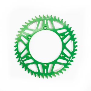 Rear Sprocket Aluminium green